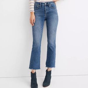 Madewell Cali Denim-Boot jeans size 26
